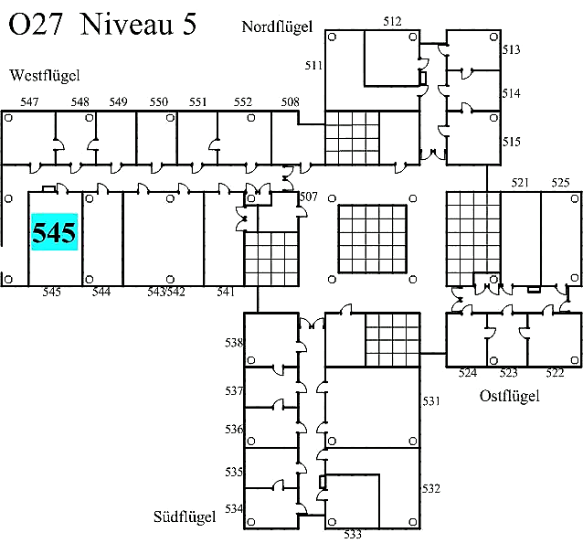 Grundriss O27 Niveau 5